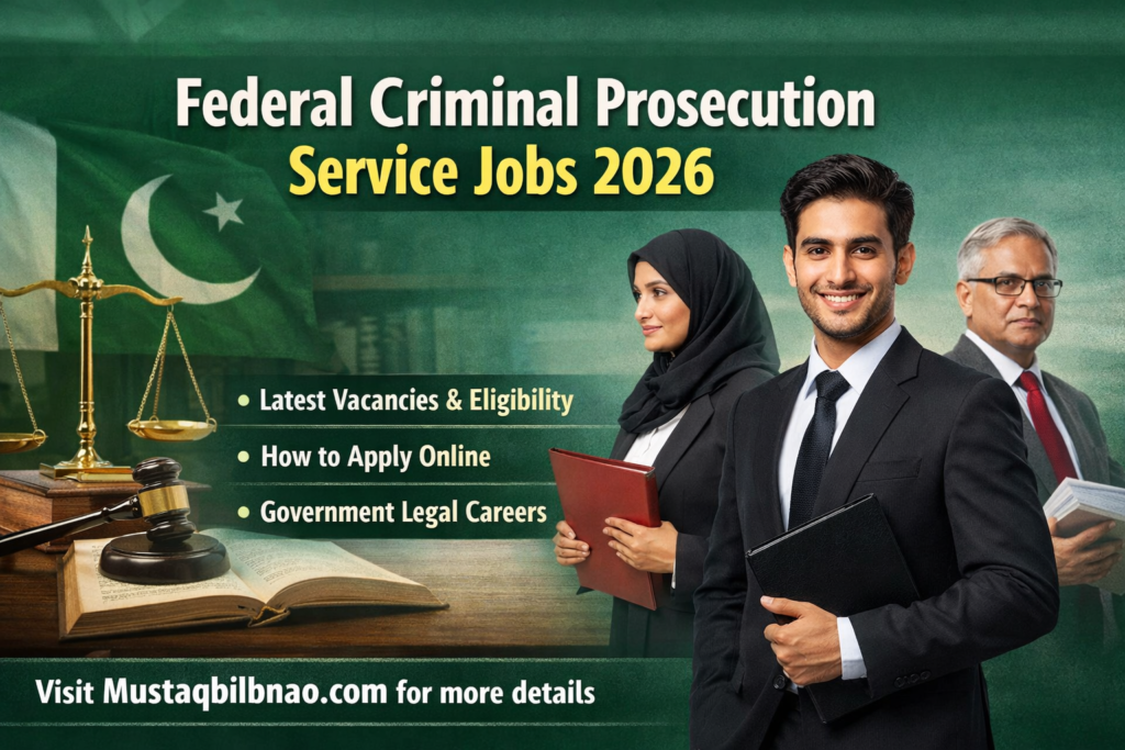 Federal Criminal Prosecution Service Jobs 2026 – Latest Vacancies | Online Apply