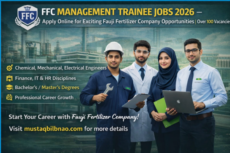FFC Management Trainee Jobs 2026 – Apply Online for Exciting Fauji Fertilizer Company Opportunities | Over 100 Vacancies